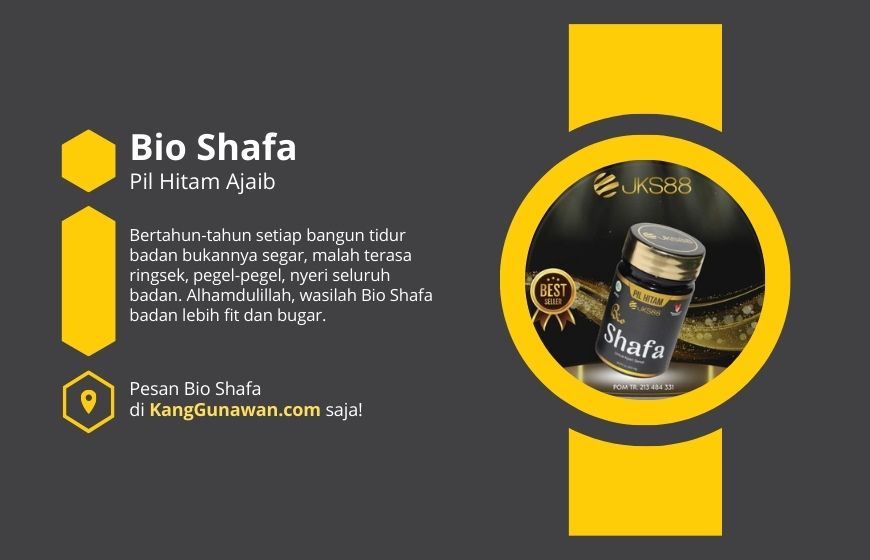 Pil Hitam Ajaib Bio Shafa