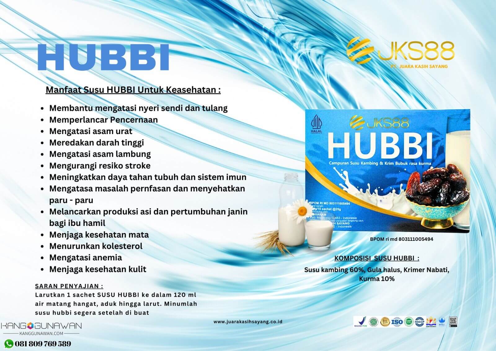 susu hubbi jks88