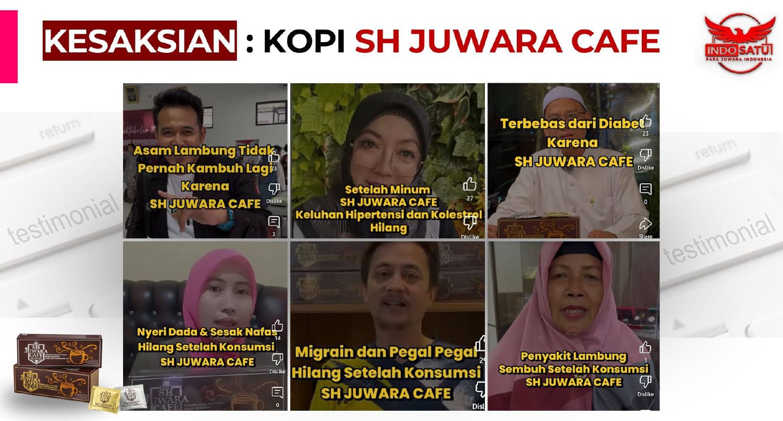 Testimoni Kopi JUWARA Cafe