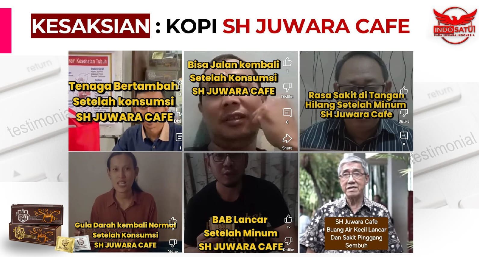 Testimoni Kopi JUWARA Cafe