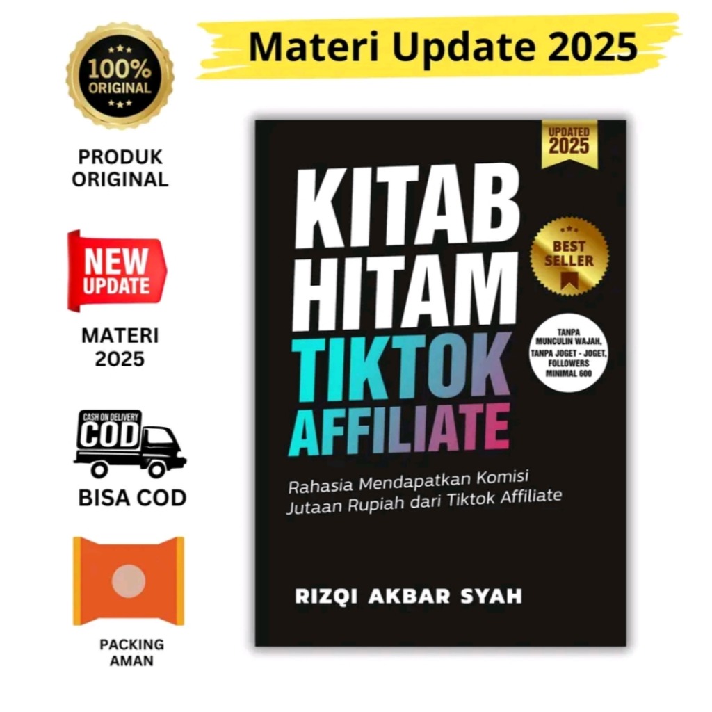 Kitab Hitam Tiktok Affiliate