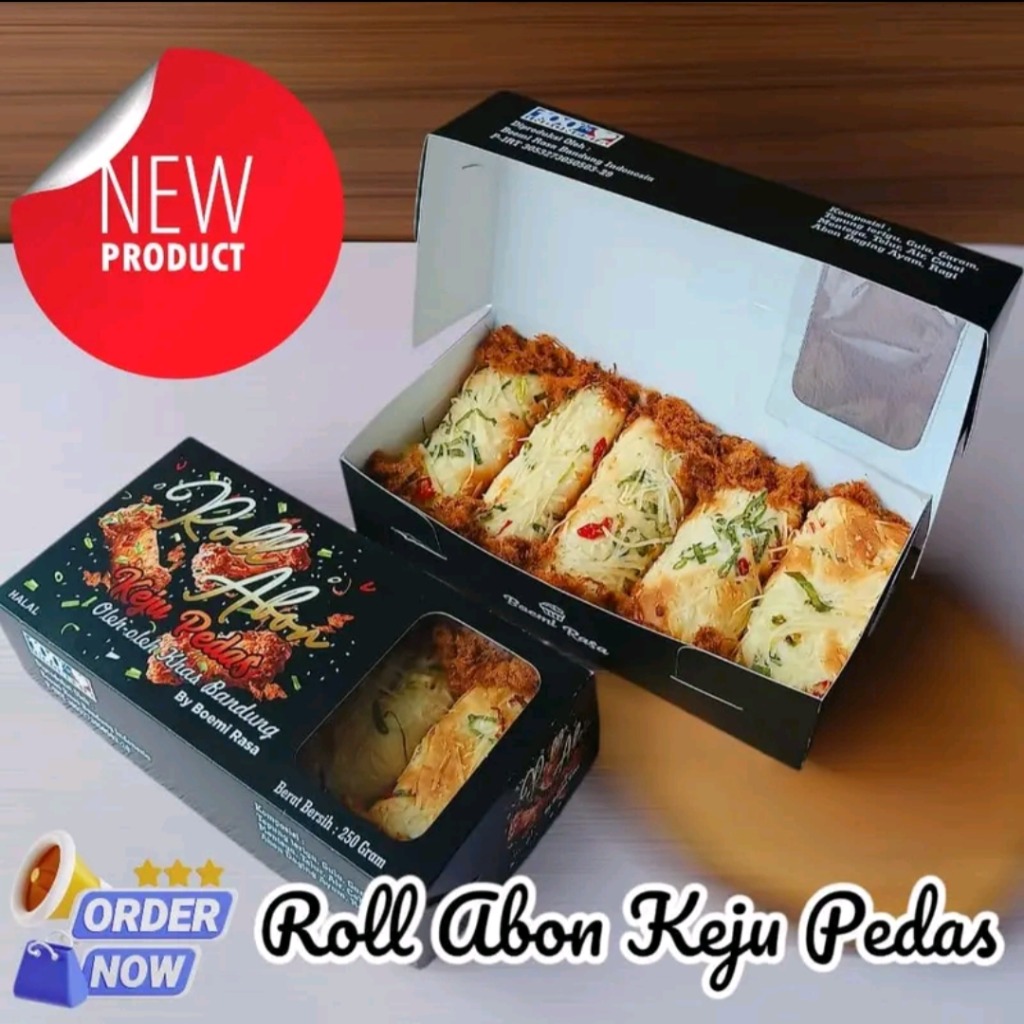 Abon Gulung Keju Pedas Boemirasa