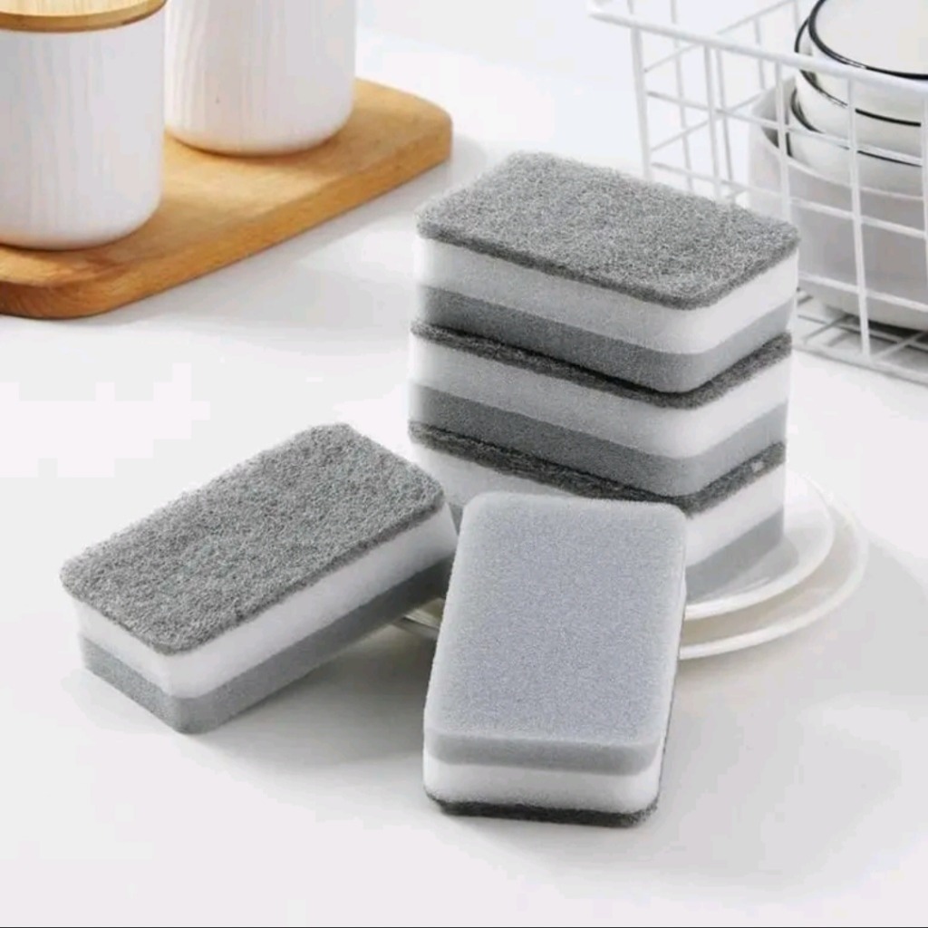 Spons Cuci Piring Serbaguna Dengan Bahan Microfiber