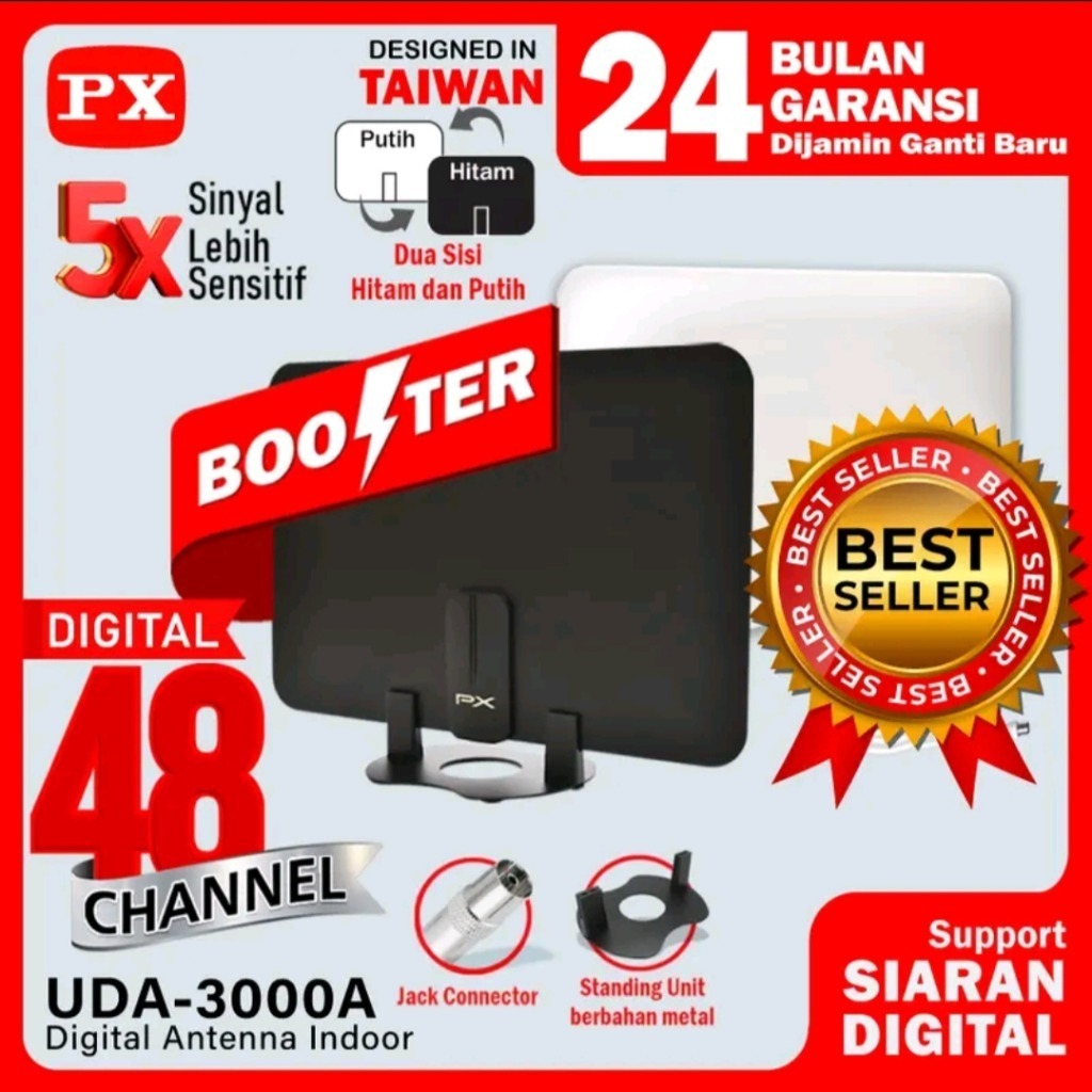 Antena TV Digital Analog Indoor DVB T2